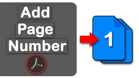 How to Add Page Numbers to PDF. .